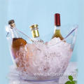 High quality solid transparent ice bucket